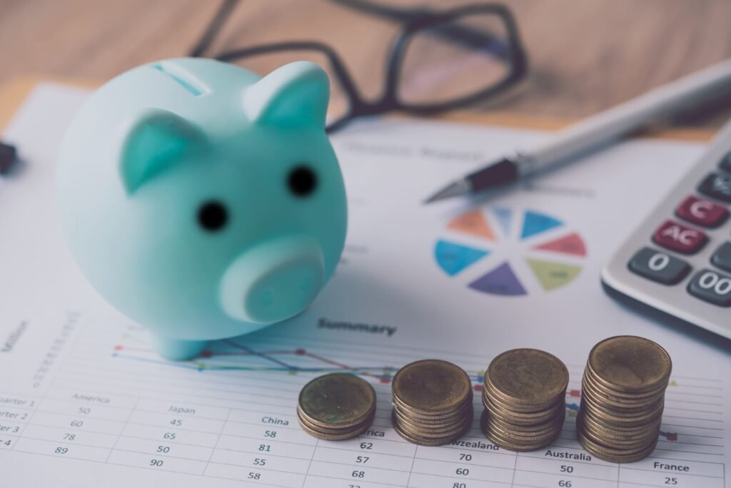 dinero en una cuenta de ahorros