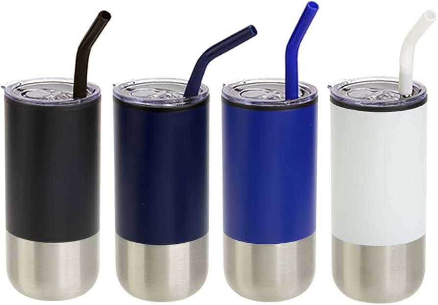 vaso termico con tapa de silicona